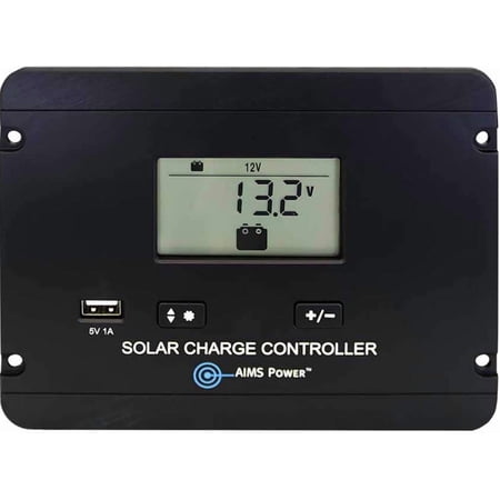 Aims Power Solar Charge Cntrllr,30A,24 V DC,15 V DC SCC30AFM