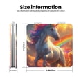 thumbnail image 3 of Easygdp Rainbow Sunset Cloud White Horse Travel Makeup Mirror, 2X Magnifying Mirror 2-Sided Travel Essential Mirror, Magnetic Portable Mirror-Square, 3 of 9