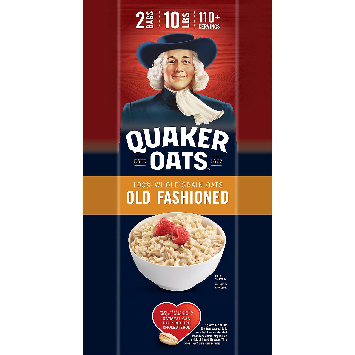 Quaker Oats® Old Fashioned Oatmeal 2 80 Oz Bags