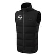 thumbnail image 2 of guisaled Heated Vest for Men Winter Lightweight Warm Rechargeable Electric Heating Vest Outdoor Soft Shell Full Zip Windproof Puffer Vests, 2 of 4