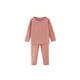 thumbnail image 2 of Minnieouse Calzoncillos largos para niños, conjunto de ropa interior térmica cálida de invierno para niños, capa base de manga larga, ropa Ropa interior Rosado, 2 of 6