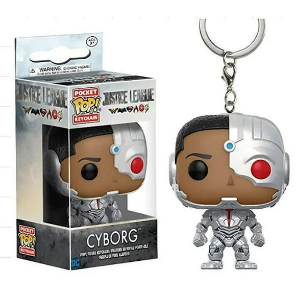 YE FUNKO pop Justice League Superhero Flash Aquaman Wonder Women Pocket Keychain Figure Collection Toy for Children Christmas Gift