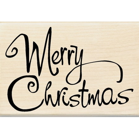 Items similar to merry christmas rubber stamp with a whimsical font, stamp for holiday cards on etsy Whimsical Merry Christmas Wood Stamp, Quality wood-mounted rubber stamp By Inkadinkado - Walmart.com
