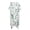 Eucalyptus Leaves Print, variant on HELLHERO High Quality Fabrics Bathing Suit Cover Up for Beach Breathable Short Sleeves Flowers