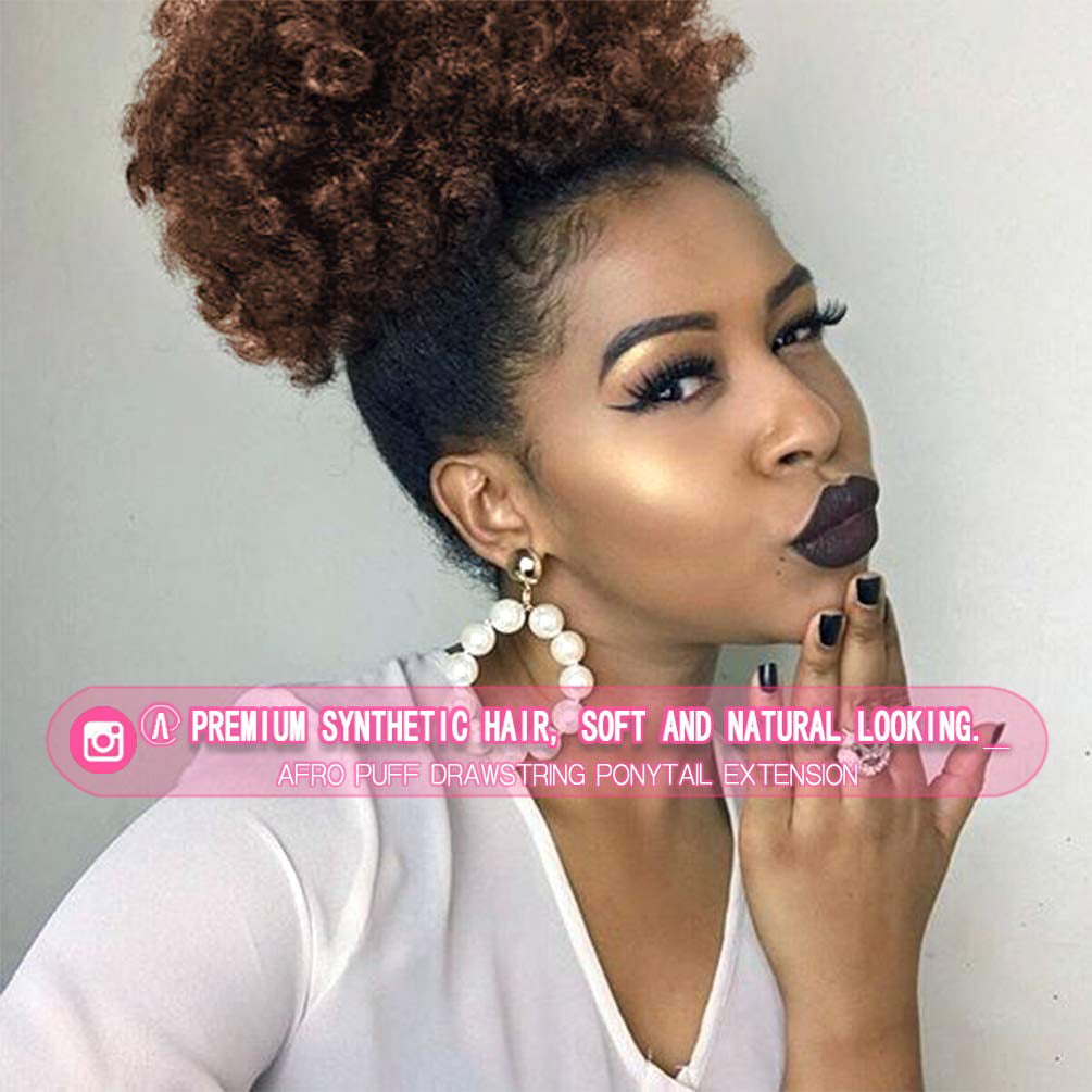 Generic Afro Kinky Curly Puff Ponytail Hair Wig With Clip  Jumia Nigeria