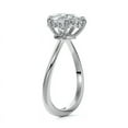 thumbnail image 2 of Empire Jewel 1.8 Ct Pear Cut Lab Created Diamond Wedding Ring - 14K White Gold Plated Jewelry - Hidden Halo Women's Engagement Ring - Wave Shank Special Ring, 2 of 3