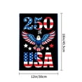 thumbnail image 4 of Amhnf 250th Usa American Eagle Patriotic Garden Flag For Home Outdoor Garden Yard Decor 12x18 inch, 4 of 5