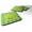 Lime, variant on Lime Face Foam Coasters - Set of 4