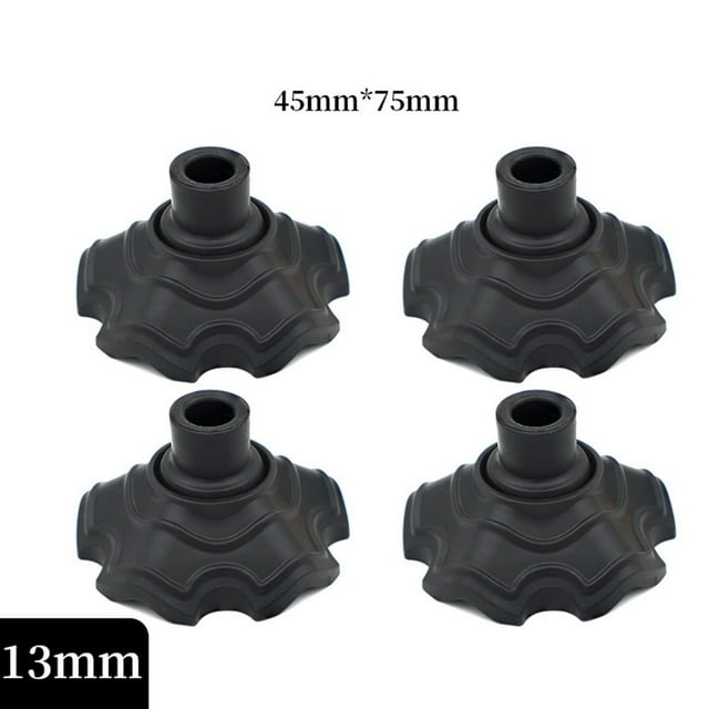 Mosiee 4Pcs Outdoor Camping Chair Foot For Pads Chair Leg Mat Non-Slip Anti-Trap Covers