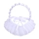 thumbnail image 3 of Caja para anillos de boda, porta anillos con asa, elegante mini cesta portátil Estilo B, 3 of 9