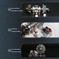 thumbnail image 3 of Motor de Pala de Turbina, Modelo de Motor Turbo Sin Escobillas, Motor Aerodinámico Sobrealimentado, Juguete Tecnológico de Metal Cnc para Bricolaje, 3 of 5