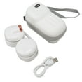 thumbnail image 3 of Portable Neck Fan, Hands Free USB Charging Neck Fan Super Airflow  For Shopping White, 3 of 8