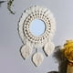 thumbnail image 3 of Espejo de pared macrame 2 uds macramé espejo de pared colgante hogar sala, 3 of 9
