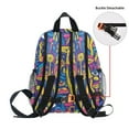 thumbnail image 6 of ALAZA Psychedelic Mushroom and Eye School Backpack Small Bookbag Mini Bags, 6 of 6