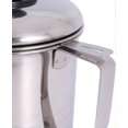 thumbnail image 1 of Stainless Steel Oil Storage Can with Fine Mesh Strainer - 1.5 Quart Capacity, Ideal for Frying Oil and Cooking Grease Storage G, 1 of 5