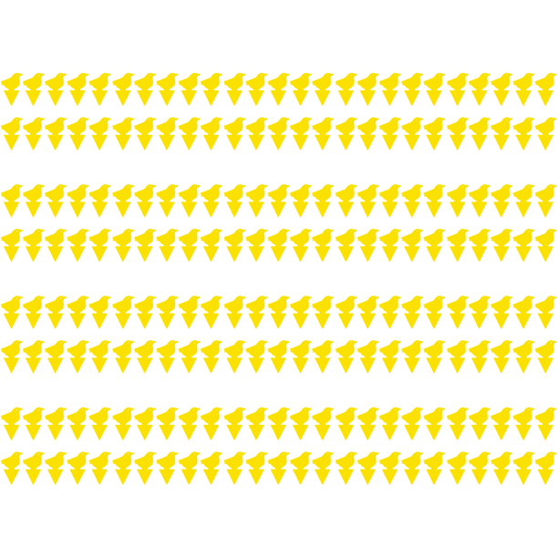 Plazo pegajoso TRAPS IMPRESIONES DE INSCRIPCIÓN Bugs Insectos Killer Sticker (Bird) 10pcs