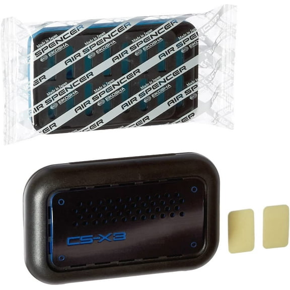 Air Spencer New CS-X3 Combo Set Car Air Freshener Made in Japan (Blue Squash)