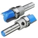 thumbnail image 4 of Flauta recta rasante de corte Router Bit Cutter rodamiento 1/4 ''vástago, 4 of 9