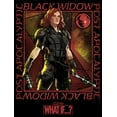 thumbnail image 2 of Junior's Marvel What if…? Black Widow  Graphic Tee Black Medium, 2 of 3
