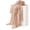 Beige Pink, variant on Women Cotton Linen Scarf With Tassels Solid Color Literary Style Lightweight Gauze Scarf Large Long Hijab Shawl Wrap