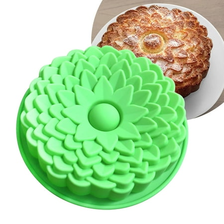 

Easy Release Sunflower Pattern Cake Mold- Clear Texture Silicone Baking Mold Kitchen Tools