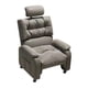 thumbnail image 4 of Sofá Silla Gaming,Silla Gaming Sofá Sillón Muebles Ergonómicos,Silla Reclinable Respaldo Ajustable Sala De Estar,Silla De Computadora Reclinable Bolsillos Laterales Gris con reposacabezas, 4 of 8