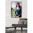 thumbnail image 2 of Trends International Kamala Harris - Vice President Wall Poster 24.25" x 35.75" x .75" Silver Framed Version, 2 of 5