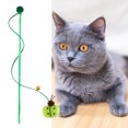 thumbnail image 3 of Eye-Catching Cat Wand - Relief Pressure Attractive Cartoon Type Cat Teaser Stick Pet Toy for Home, 3 of 8