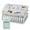 Sage, Grey, White, variant on The Peanutshell Good Sport Baby Bassinet Sheets, Microfiber Sheets, 33" x 19.5", 2 Pack