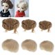 thumbnail image 5 of Peluca de muñeca Elegante Peluca de cabellero Corto Y para 1/4 BJD DOC DOD Dorado Claro Magideal Peluca de muñeca, 5 of 6
