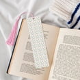 thumbnail image 4 of Kdxio Floral Print Metal Tassel Bookmarks,Perfect Gift for Art Lovers and Bookworms Metal Bookmarks for Women, 4 of 8