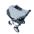 thumbnail image 4 of Parasol para cochecito LLUFO, universal, opaco, gris, 4 of 7