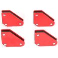thumbnail image 1 of 4pcs 9LB Welding Angle Magnetic Locator Magnet Corner Arrows Magnetic Holder for Fixed Welding, 1 of 5