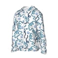 thumbnail image 2 of Kdxio Hand Drawn Snake Print Women Men Sun Protection UPF 50+ Jackets Zip Up Long Sleeve Hoodie Hiking Lightweight with Pockets, 2 of 8