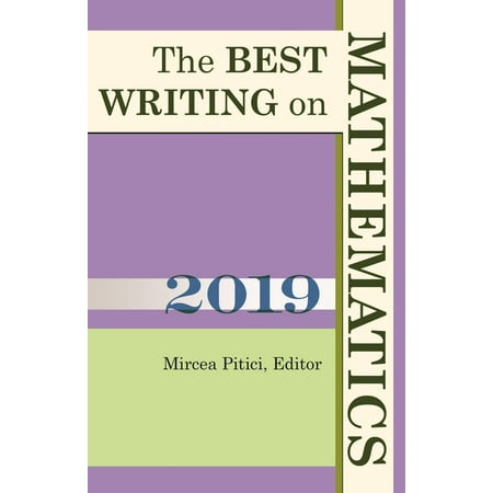 The Best Writing on Mathematics 2019 (Paperback) (Best Upcoming Games 2019)