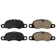 thumbnail image 3 of Detroit Axle - Front Ceramic Brake Pads w/Hardware Replacement for Porsche 911 718 Boxster Cayman - 2pc Set, 3 of 7
