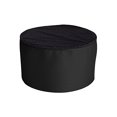 thumbnail image 2 of Chefs Mesh Top Skull Cap, Black, 2 of 4