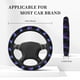 thumbnail image 3 of Fotbe Purple And Blue Nebula Funda para Volante Universal de 15 pulgadas, Accesorios para Auto para Hombre y Mujer, Protector de Volante Cómodo para SUV y Sedán, 3 of 6