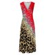 thumbnail image 4 of Vestido Corto de Verano de Moda sin Mangas con Cuello en V Impreso Vestido Casual Grande Del Doblado para Diario, 4 of 5