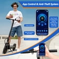thumbnail image 6 of LiteFive 500W Electric Scooter - 10" Tires, Up to 22 MPH & 23 Miles, 3 Speed Modes Foldable Commuter Electric Scooter for Adults, 6 of 7