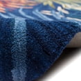 thumbnail image 3 of Liora Manne Tivoli La Palma Indoor Area Rug 100% Wool Navy Multicolor 5x8, 3 of 5