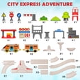 thumbnail image 2 of Set de tren Rcovasc Urban Rail Electric 55 piezas para niños mayores de 3 años, 2 of 7