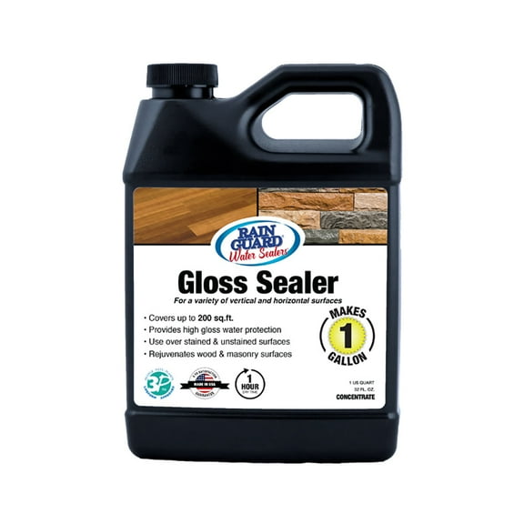 Gloss Sealer, Satin Finish