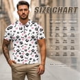 thumbnail image 6 of Aplkyhs Funny Matching Golf Shirts for Couple Heart Dog Paw His and Hers Golf Shirts Matching Soft and Comfortable for Man Breathable Fabric Lightweight Suitable for Outdoor Sports, 6 of 6