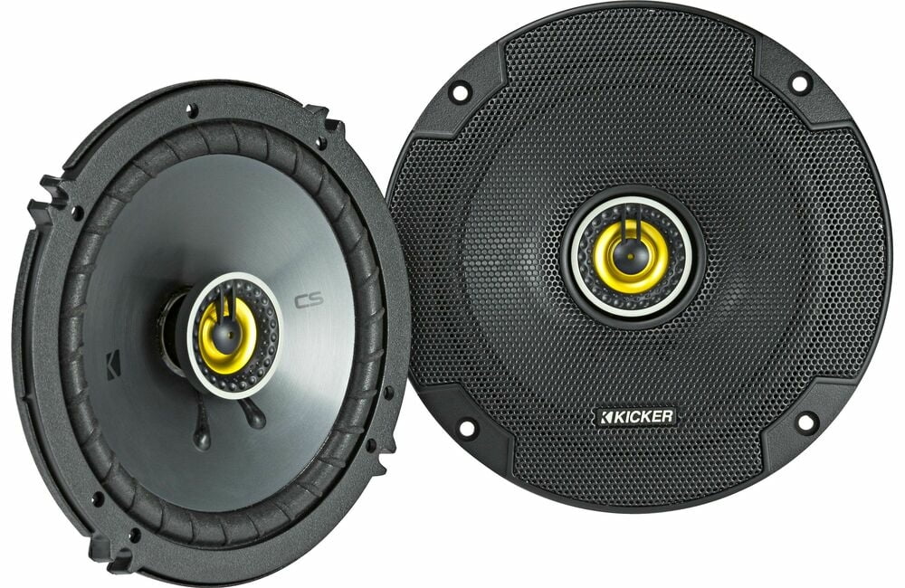 Kicker Front Door Factory Speaker Replacement Package for 1987-1996 Ford F-350, F-250, F-150