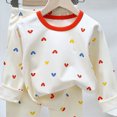 thumbnail image 6 of TOWED22 Toddler Boy Fall Outfits Set Long Sleeve Graphic Round Neck Pullover Top Thick Jogger Pants Soft Clothes 2Pcs(Red,6-7 Y), 6 of 6