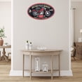 thumbnail image 3 of IH Casa Decor Embossed Oval Metal Sign Motorcycle Garage, 3 of 3