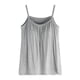 thumbnail image 1 of Camiseta sin mangas lisa para mujer con sujetador incorporado - Camiseta sin mangas acolchada, poliéster - Tallas grandes S-XXXXXXL, 1 of 4