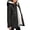 Black, variant on Fleece Lined Hooded Windproof Jacket for Women, Full Zip Casual Water Resistant Outerwear, Cotton Feel Winter Coat, 1 Piece, S-XXL, Plus Size Friendly
