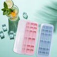 thumbnail image 4 of TIELUTT The 26cm Rectangular Tray Is Durable in the Kitchen and Designed To Easily Release Water Bottle with Dogs on It Ice Trays for Freezer with Large Tube Tray Rubber Ice Trays Seashell Container, 4 of 6